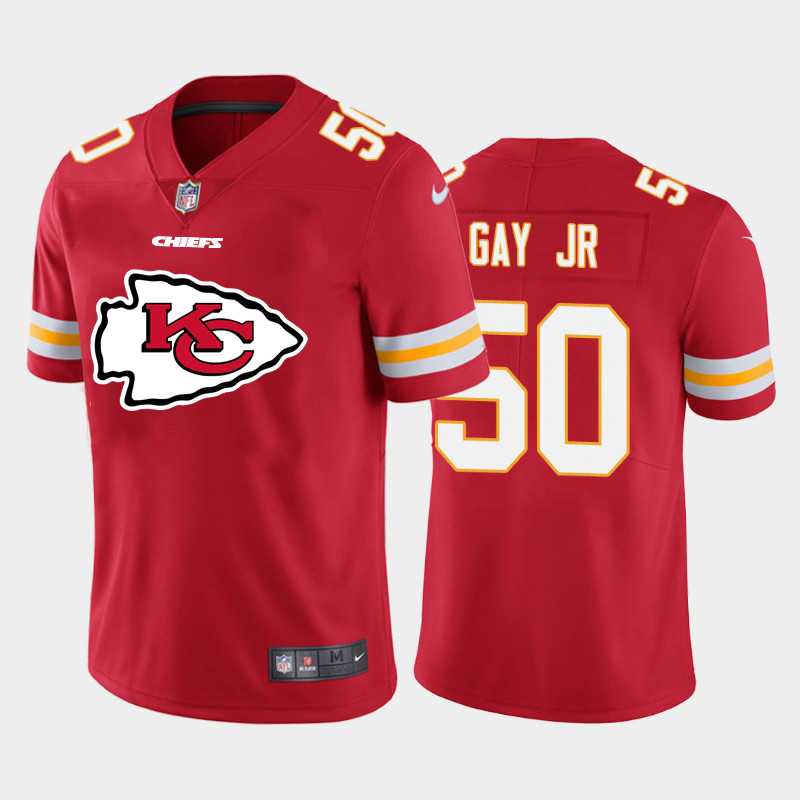 Men's Nike Kansas City Chiefs #50 Willie Gay Jr. Red Team Big Logo Vapor Untouchable Limited Jersey,We sell and wholesale Men's Nike Kansas City Chiefs #50 Willie Gay Jr. Red Team Big Logo Vapor Untouchable Limited Jersey on line form chian!